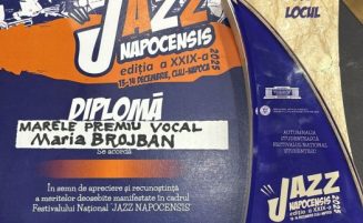 Reprezentanta CCS Petrosani, marele premiu vocal la Festivalul Jazz Napocensis organizat de CCS Cluj-Napoca, 13-14 decembrie 2025.